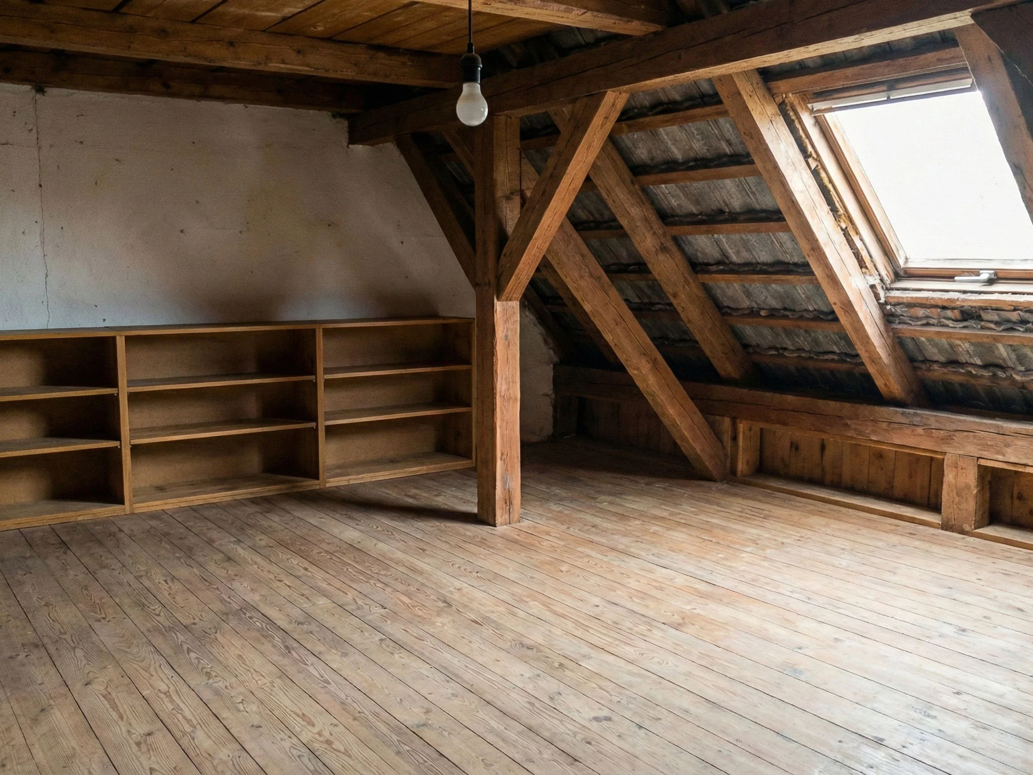 Nachher: Leerer Raum